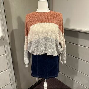 PACSUN Faux Suede Blue Mini Skirt Size 26